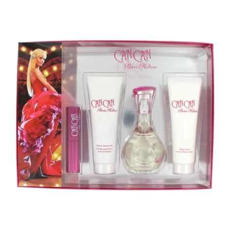 ESTUCHE PARIS HILTON CAN CAN 4PIEZAS 50ML