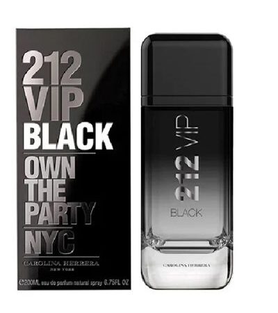 CAROLINA HERRERA212 VIP BLACK 200ML HOMBRE