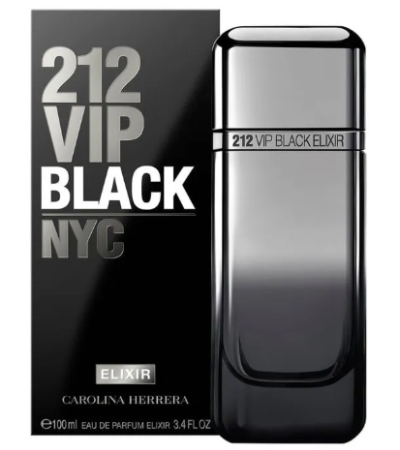 212 VIP BLACK ELIXIR HOMBRE 100ML EDP CAROLINA HERRERA