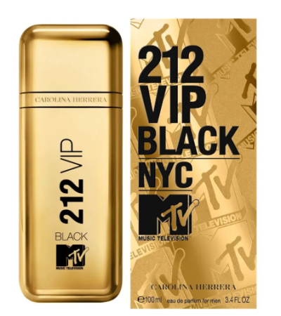 212 VIP BLACK MTV HOMBRE 100ML EDP CAROLINA HERRERA