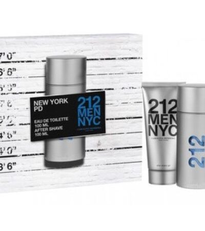 CAROLINA HERRERA ESTUCHE 212 HOMBRE 2 PZS 100ML EDT + AFTER SHAVE