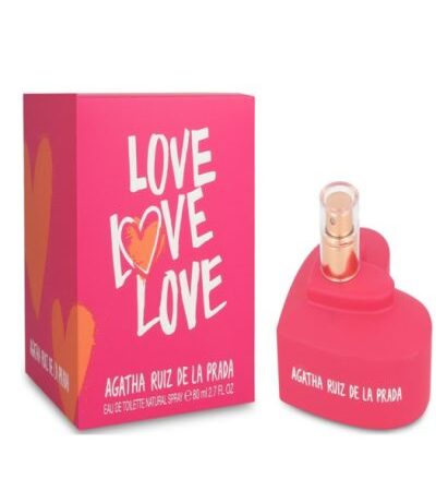 AGATHA RUIZ DE LA PRADA LOVE LOVE LOVE MUJER 80ML AGATHA RUIZ DE LA PRADA