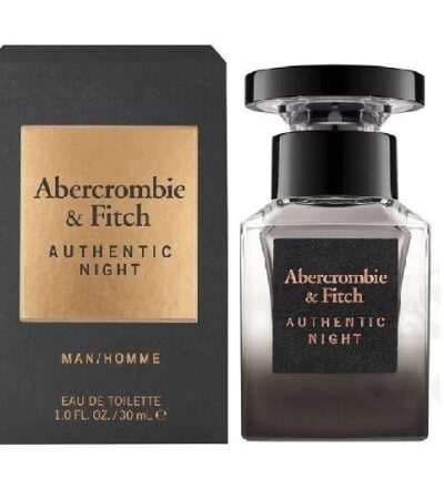 AUTHENTIC NIGHT HOMBRE 100ML EDT ABERCROMBIE & FITCH