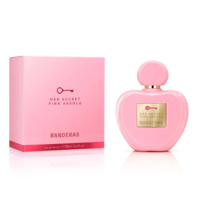 HER SECRET PINK ABSOLU MUJER 80ML EDT ANTONIO BANDERAS