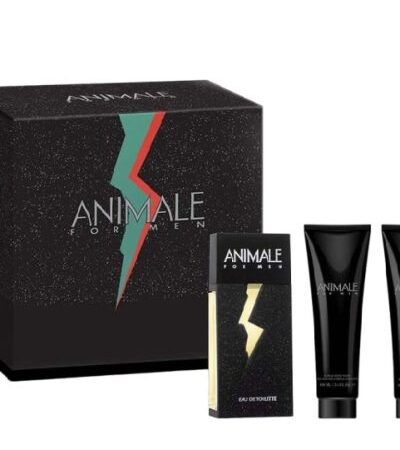 ANIMALE ESTUCHE ANIMALE HOMBRE 3PZS 100ML EDT + AFTER SHAVE + GEL DE BAÑO