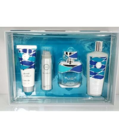 ARMAF ESTUCHE ARMAF EL CIELO UNISEX 4PZS 100ML EDP + SPLASH + GEL DE BAÑO + SHAMPOO