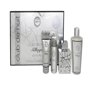 ESTUCHE ARMAF SILLAGE UNISEX 4PZS 105ML EDP – GEL DE BAÑO – SPLASH – SHAMPOO