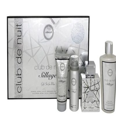 ARMAF ESTUCHE SILLAGE UNISEX 4PZS 105ML EDP – GEL DE BAÑO – SPLASH – SHAMPOO