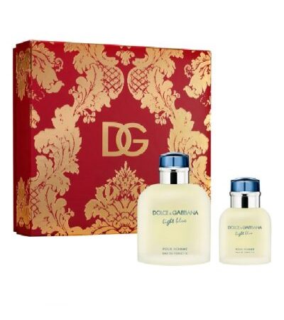 DOLCE & GABANNA ESTUCHE LIGHT BLUE HOMBRE 2 PZS 125ML EDT + 40ML EDT