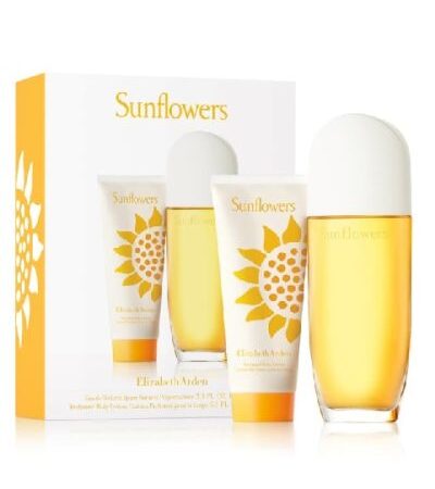 ELIZABETH ARDEN ESTUCHE SUNFLOWERS MUJER 2PZS 100ML EDT + CREMA