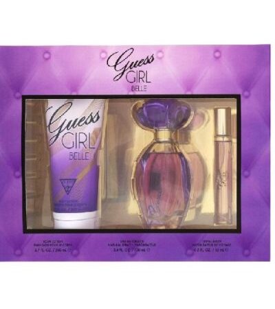 GUESS ESTUCHE GIRL BELLE MUJER 3PZS 100ML EDT + 15ML EDT + CREMA