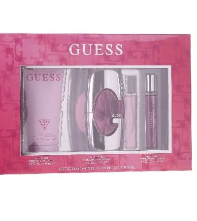 GUESS ESTUCHE MUJER 4PZS 75ML EDP + 15ML EDP + CREMA + COSMETIQUERA