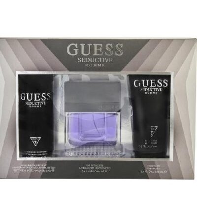 GUESS ESTUCHE SEDUCTIVE HOMBRE 3PZS 100ML EDT DESODORANTE + GEL DE BAÑO