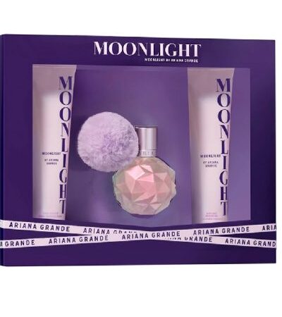 ARIANA GRANDE ESTUCHE MOONLIGHT MUJER 3PZS 100ML EDP + CREMA + GEL DE BAÑO