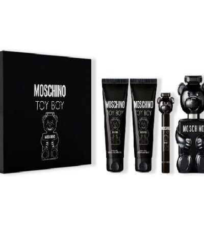 MOSCHINO ESTUCHE TOY BOY HOMBRE 4PZS 100ML EDP + 10 ML + AFTER SHAVE + GEL DE BAÑO + AFTER SHAVE