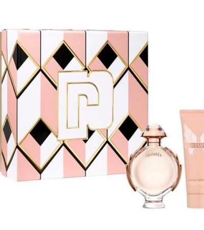 RABANNE ESTUCHE OLYMPEA MUJER 2PZS 80ML EDP + CREMA