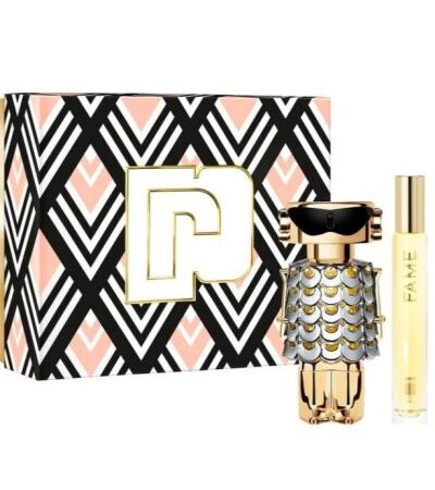 RABANNE ESTUCHE FAME MUJER 2PZS 80ML EDP + CREMA