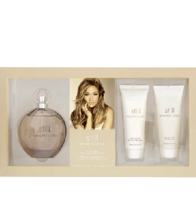 JENNIFER LOPEZ ESTUCHE STILL MUJER 3PZS 100ML EDP + CREMA + SHOWER GEL