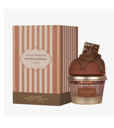 GIVE ME GOURMAND CHOCO OVERDOSE UNISEX 75ML EDP LATTAFA