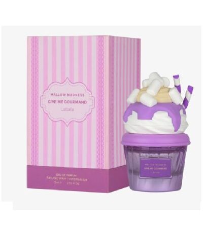 GIVE ME GOURMAND MALLOW MADNESS UNISEX 75ML EDP LATTAFA