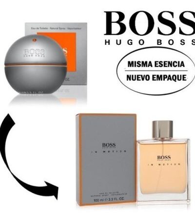 IN MOTION GRIS NUEVA COLECCION HOMBRE 100ML EDT HUGO BOSS