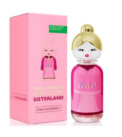 BENETON SISTERLAND PINK RASPBERRY MUJER 80ML EDT