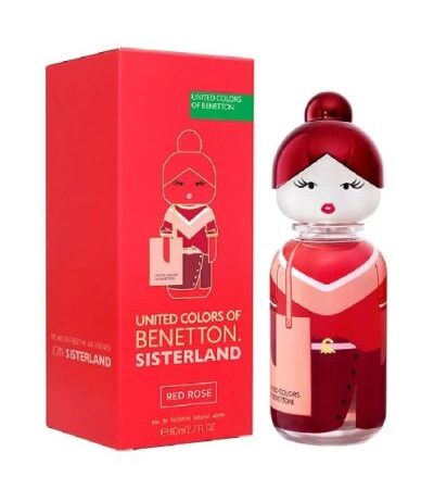 BENETTON SISTERLAND RED ROSE MUJER 80ML EDT