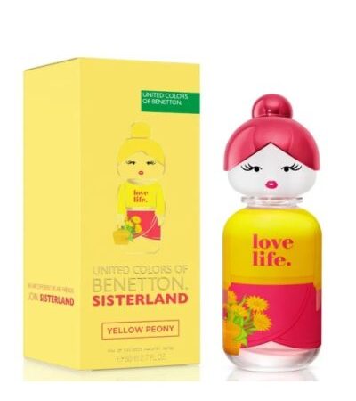BENETTON SISTERLAND YELLOW PEONY MUJER 100ML EDT