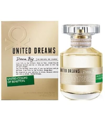 DREAM BIG DORADA MUJER 80ML EDT BENETTON