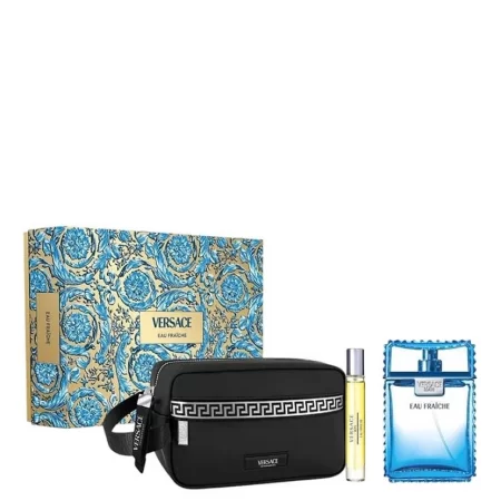 VERSACE ESTUCHE MAN EAU FRAICHE HOMBRE + BOLSO