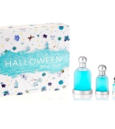 JESUS DEL POZO ESTUCHE HALLOWEEN BLUE DROP MUJER 3PZS 100ML EDT + 30ML EDT + 4.5ML EDT