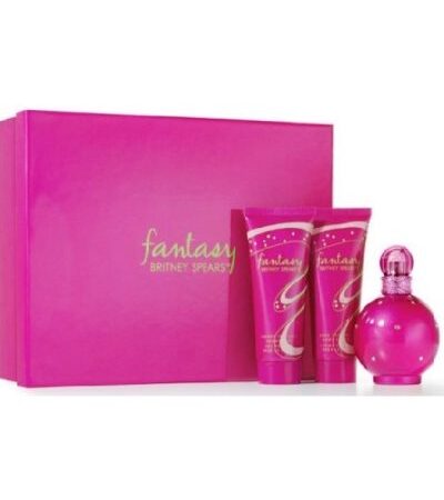 BRITNEY SPEARS ESTUCHE FANTASY MUJER 3PZS 100ML EDP + CREMA + GEL DE BAÑO