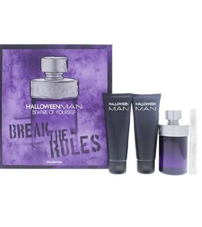 JESUS DEL POZO ESTUCHE HALLOWEEN HOMBRE 4PZS 125ML EDT + 10ML EDT + GEL DE BAÑO + AFTER SHAVE