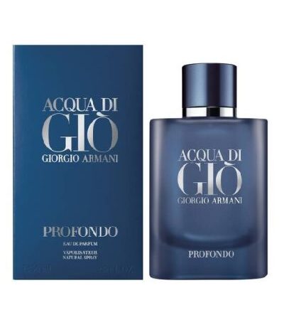 ACQUA DE GIO PROFONDO HOMBRE 125ML EDP ARMANI