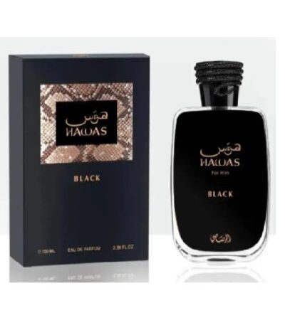 HAWAS BLACK HOMBRE 100ML EDP RASASI