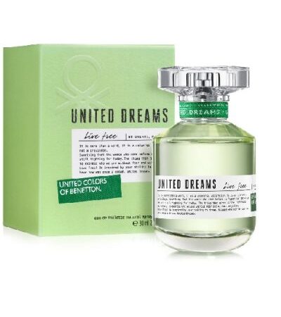 LIVE FREE VERDE MUJER 80ML EDT BENETTON