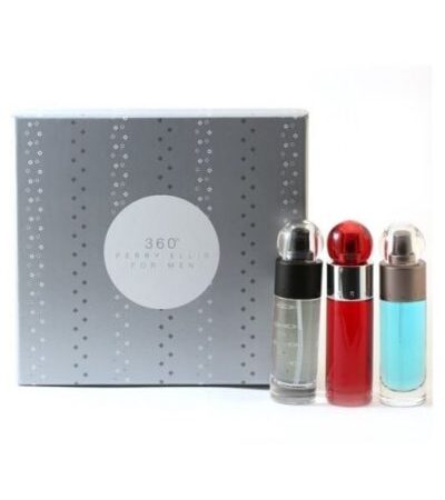 ERRY ELLIS ESTUCHE 360 TRIO HOMBRE 3PZS 30ML EDT 360 TRAD+ 30ML EDT 360 GREEN+ 30ML EDT 360 RED